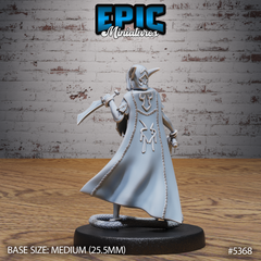 Elf Vampire Lady 3D-printed model