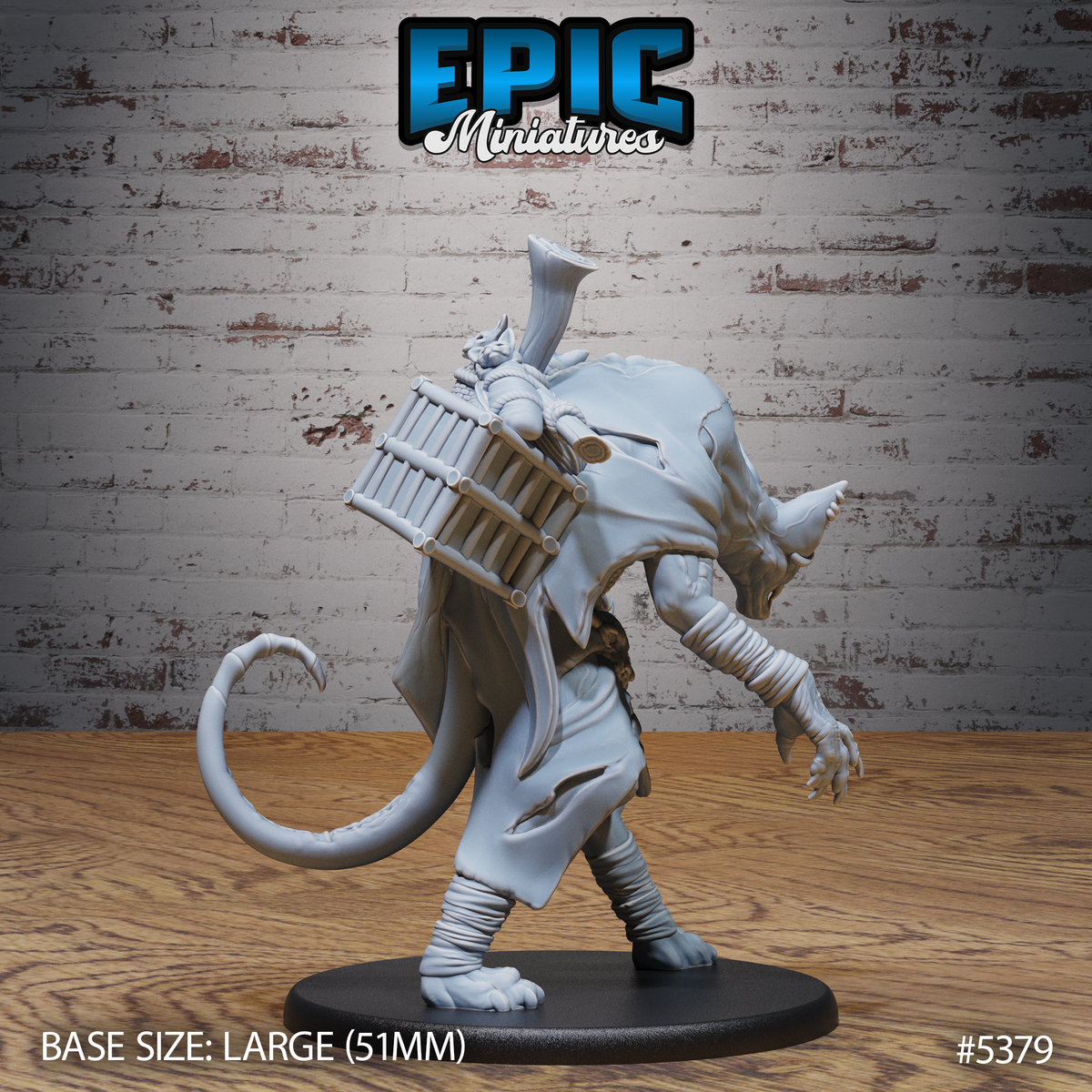 Cat Folk Zombie 3D-printed model