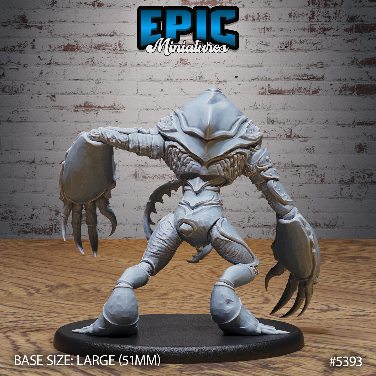Wild Insect Hulk 3D-printed model