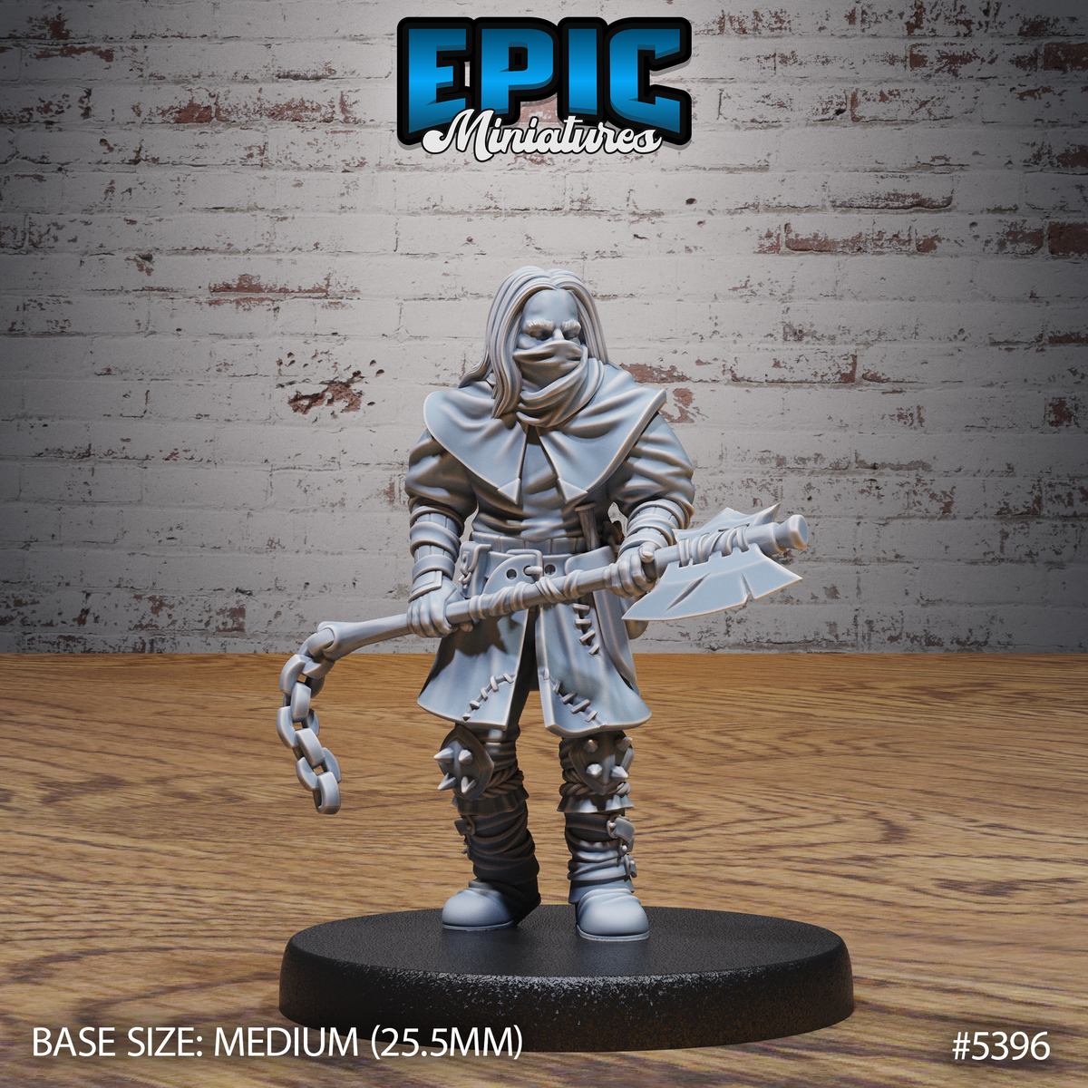 Bandit Leader 3D-printed model