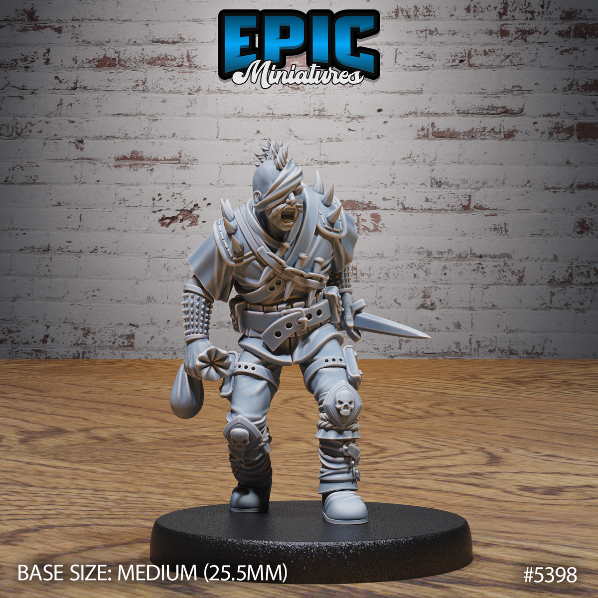 Bandit Thief 3D-printed model