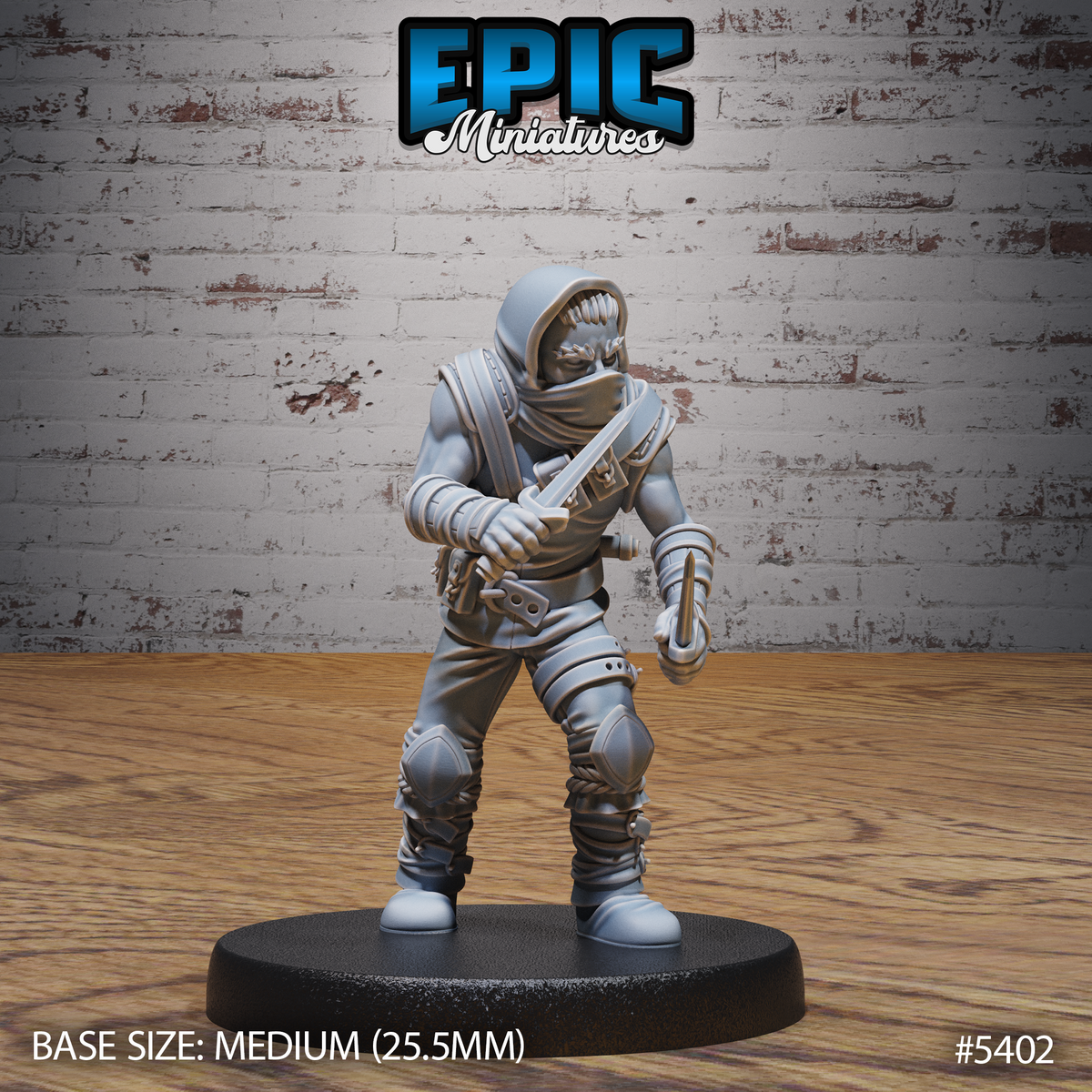 Bandit Rogue 3D-printed model