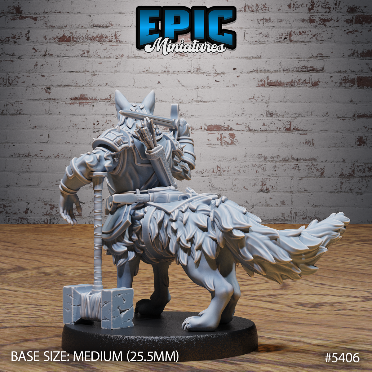 Sheppard Dog Centaur 3D-printed model