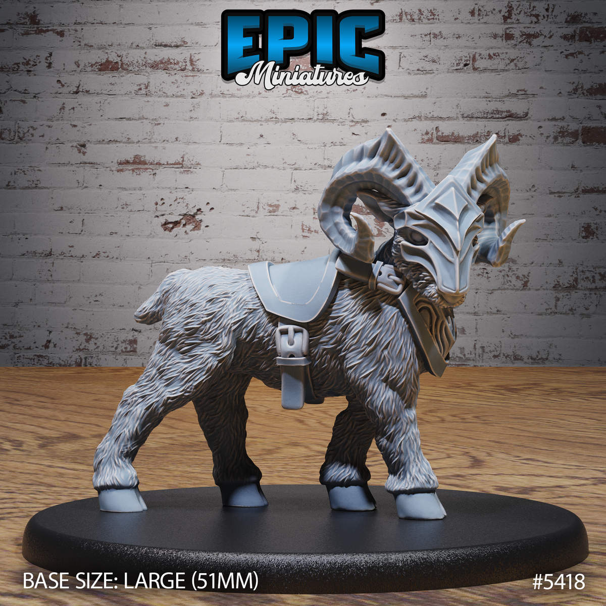 Goat Mount 3D-printed model