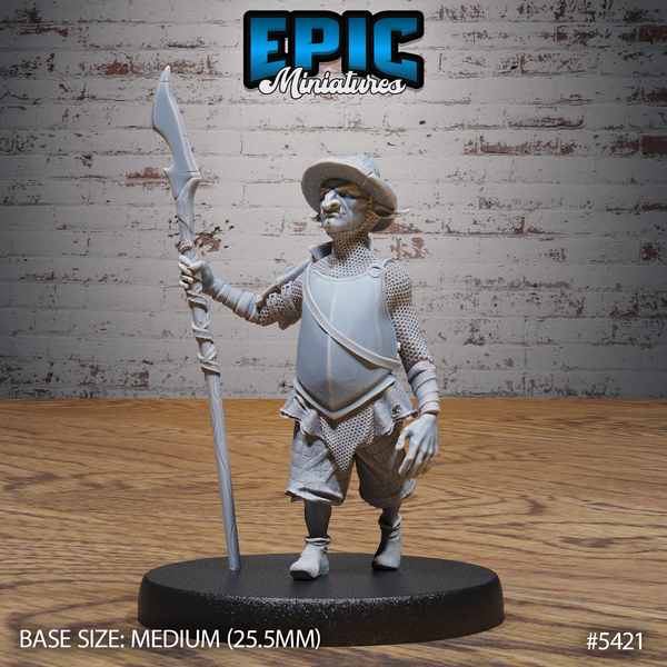 Goblin Guard 3D-printed model