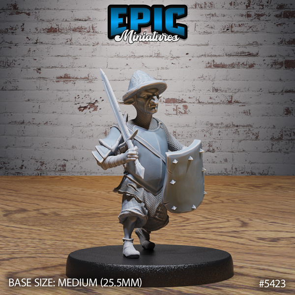 Goblin Guard 3D-printed model