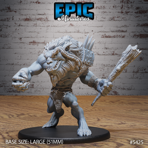 Longneck Troll 3D-printed model