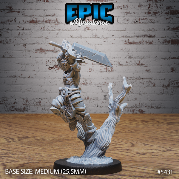 Masked Headhunter 3D-printed model