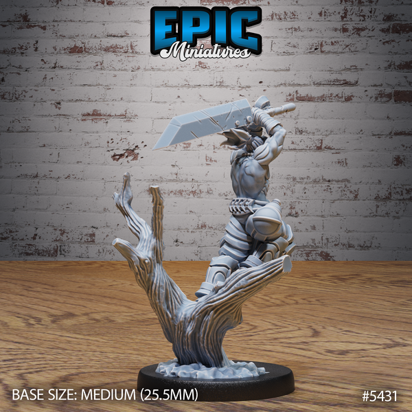 Masked Headhunter 3D-printed model