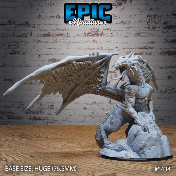 Poison Dragon 3D-printed model
