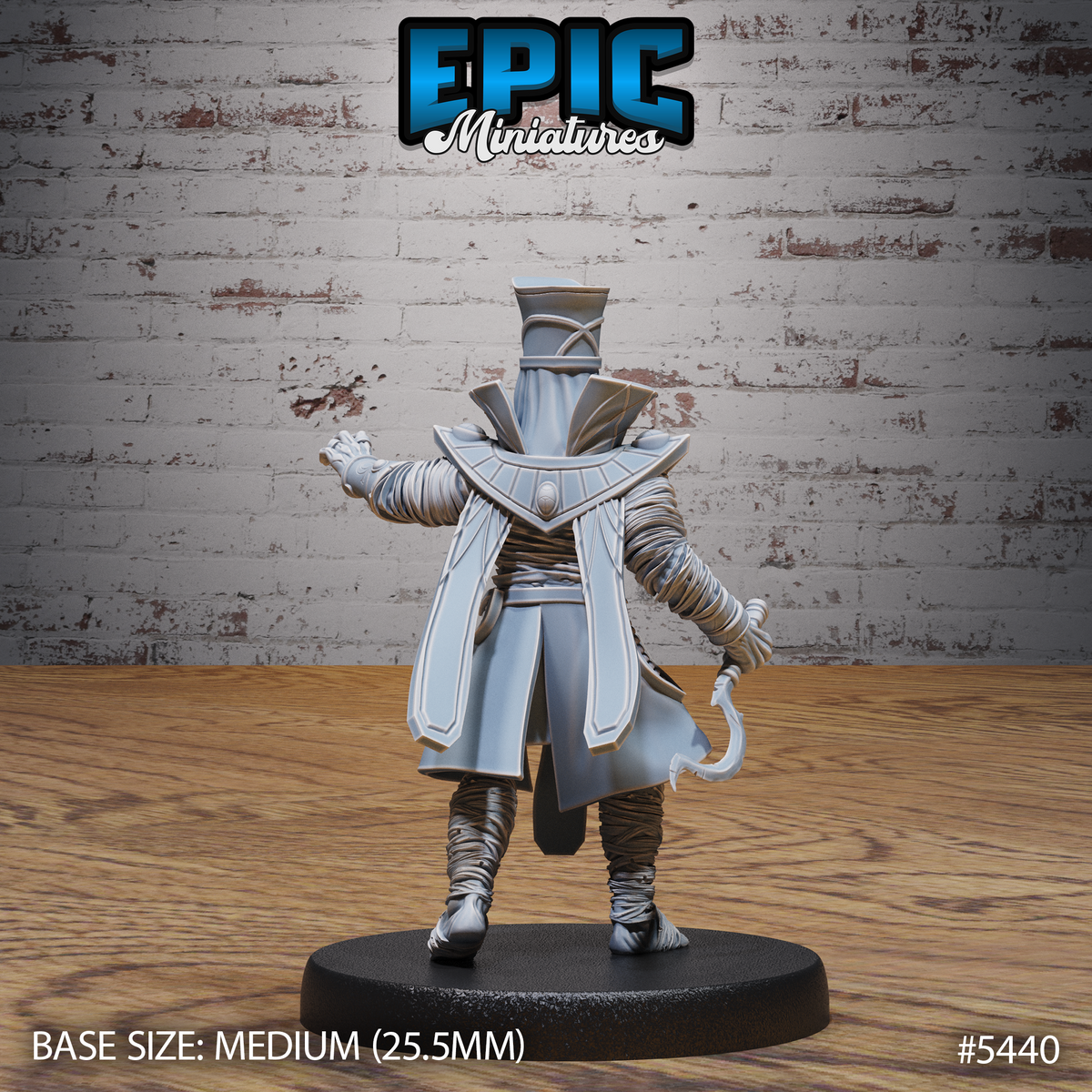 Mummy Lord 3D-printed model