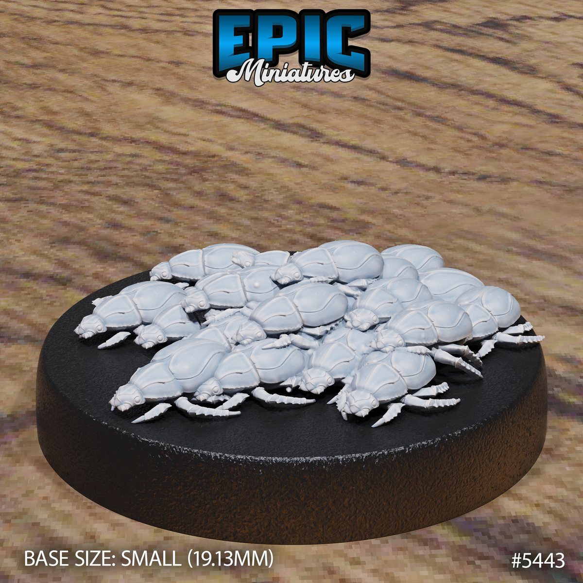Scarab Swarm 3D-printed model