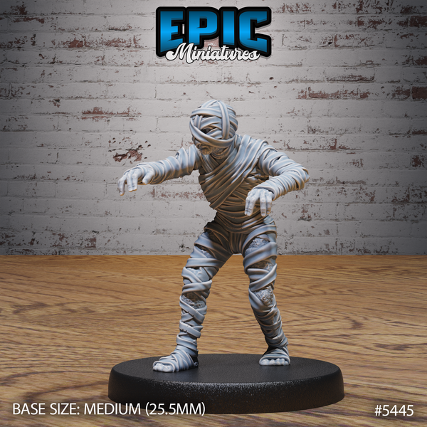 Mummy Army 3D-printed model