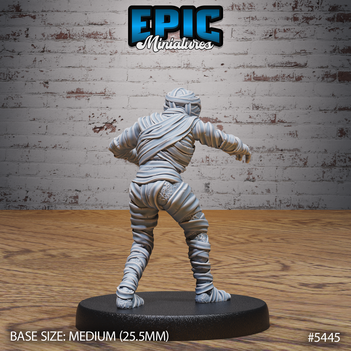Mummy Army 3D-printed model