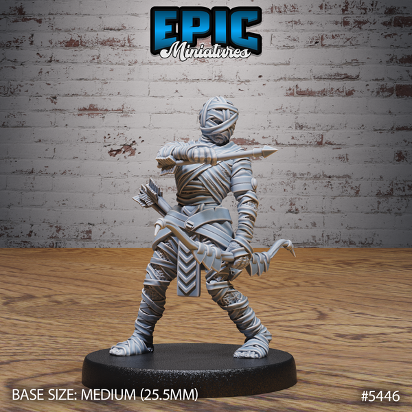 Mummy Army 3D-printed model