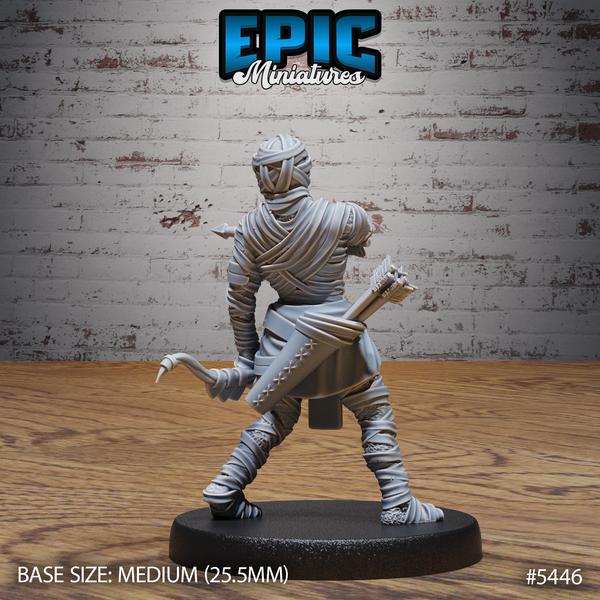 Mummy Army 3D-printed model