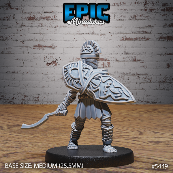Mummy Army 3D-printed model