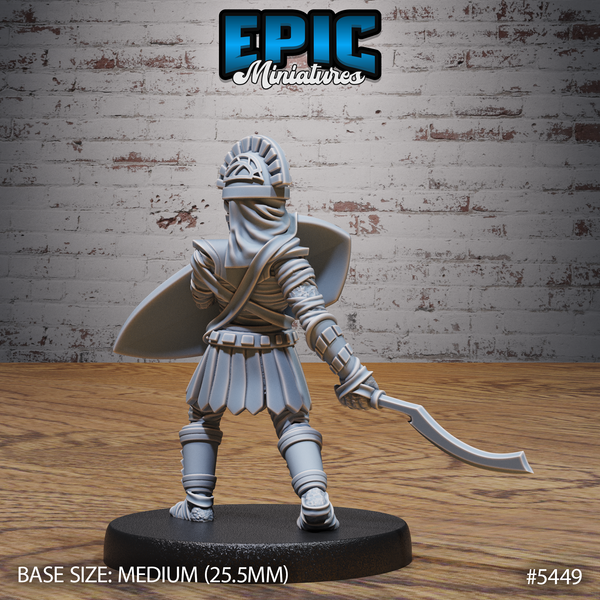 Mummy Army 3D-printed model