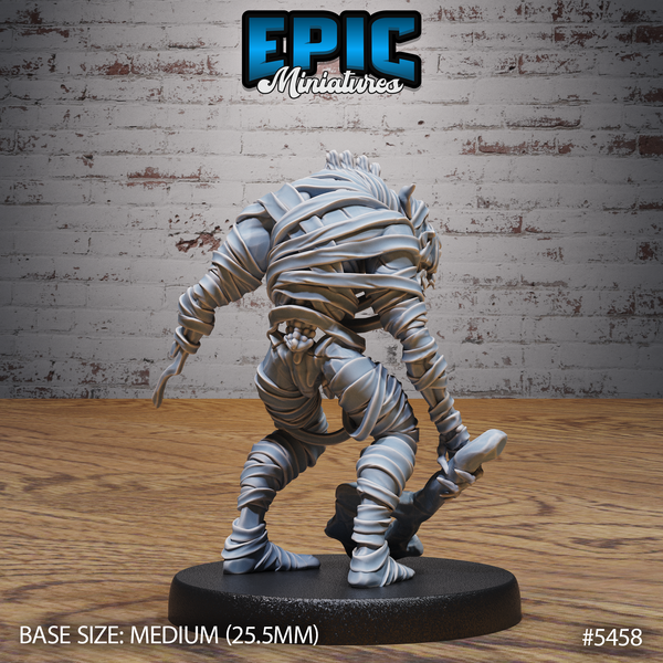 Gnoll Mummy 3D-printed model