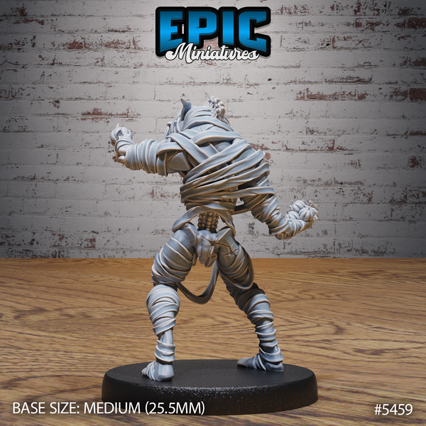 Gnoll Mummy 3D-printed model