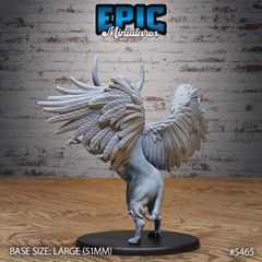 Winged Red Bull 3D-printed model