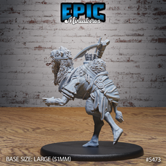 Camel Folk Warrior 3D-printed model
