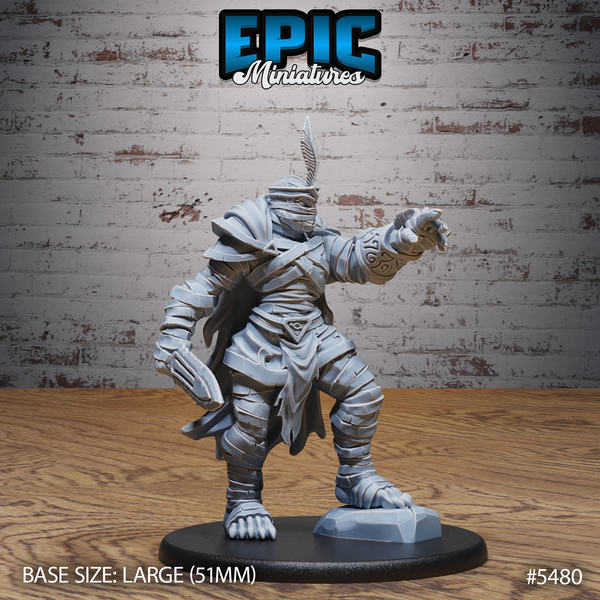 Mummy Champion 3D-printed model