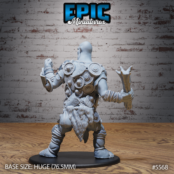 Shield Hill Giant 3D-printed model