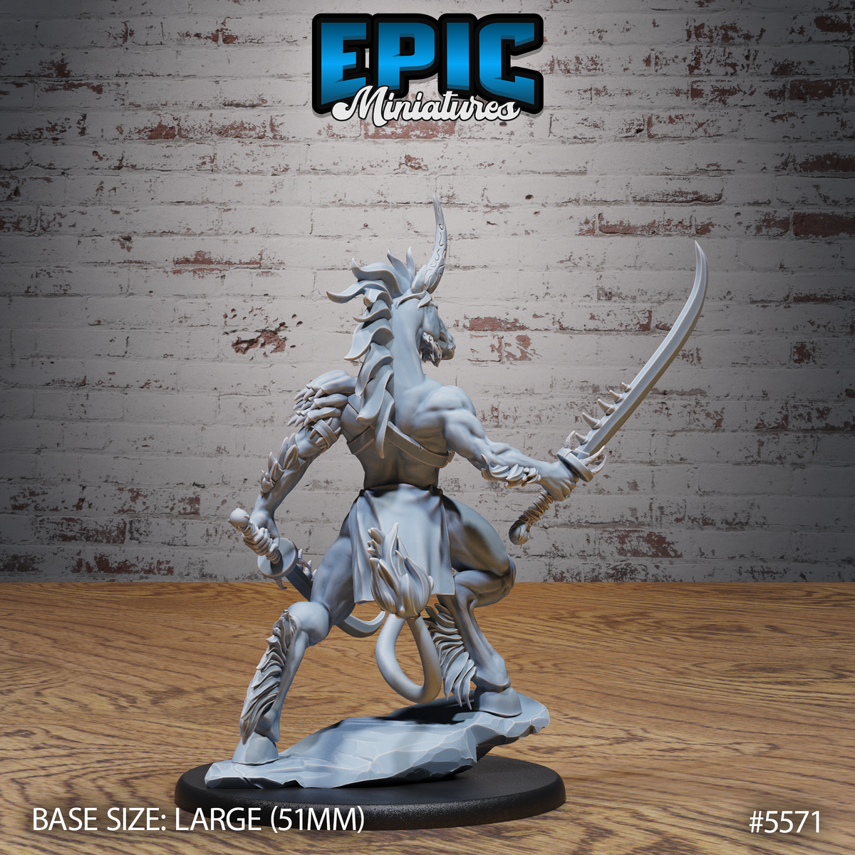 Unicorn Folk 3D-printed model