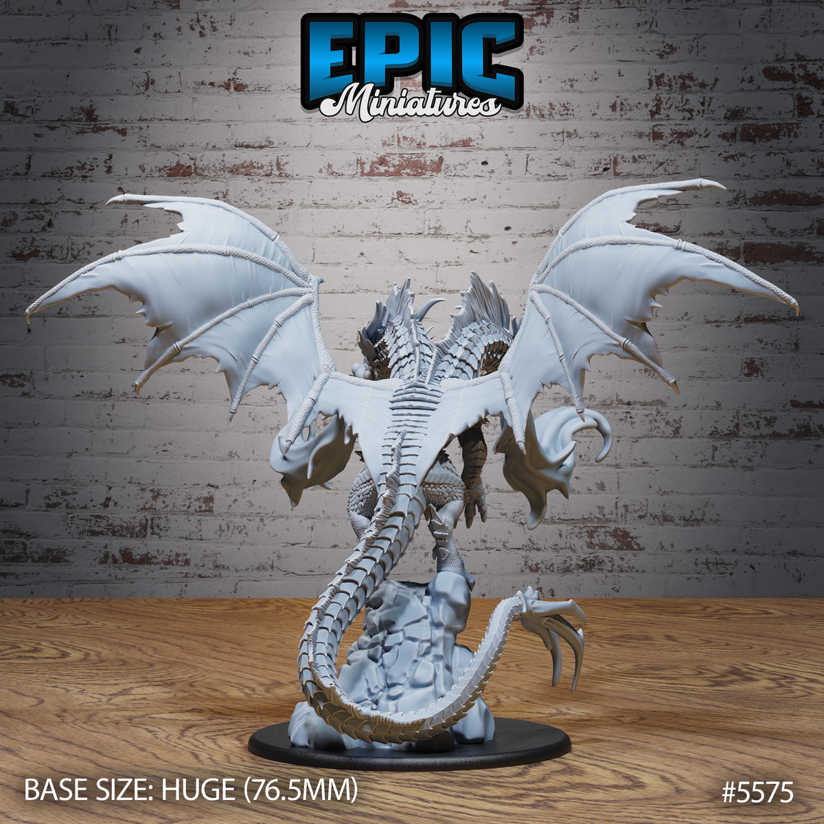 Two Headed Dragon 3D-printed model