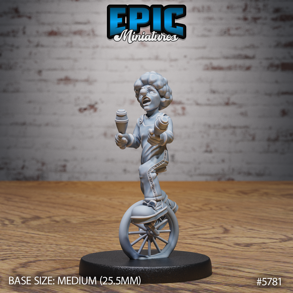 Monocycle Clown