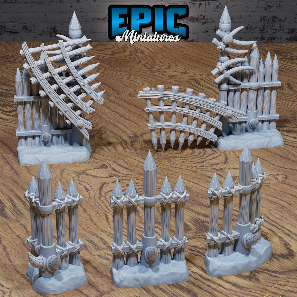 Orc Walls & Gate Set