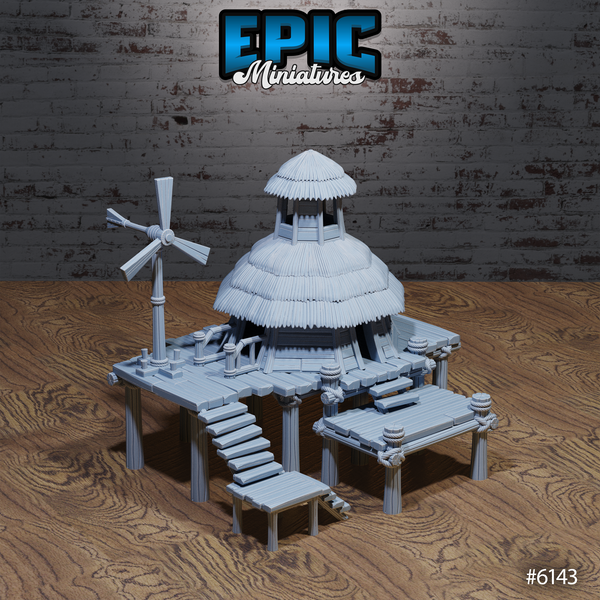 Swamp Hut Set