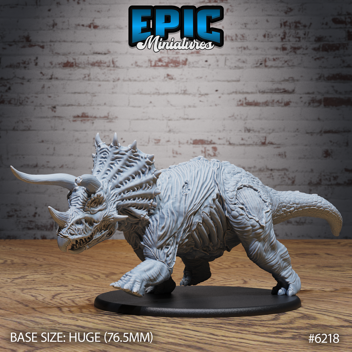 Zombie Triceratops