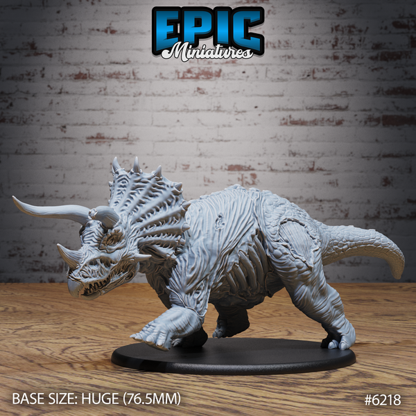Zombie Triceratops