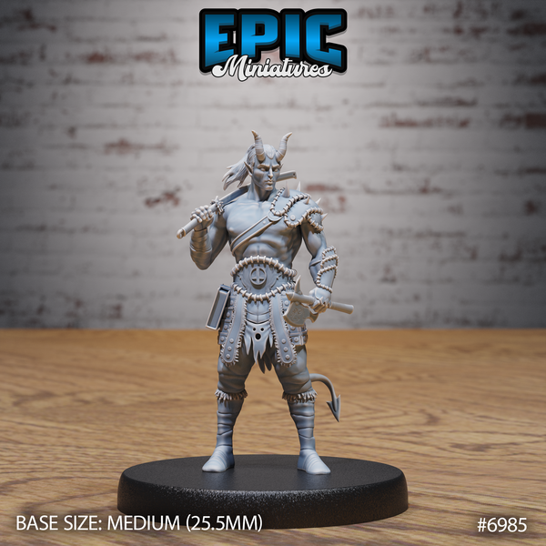 Tiefling Barbarian