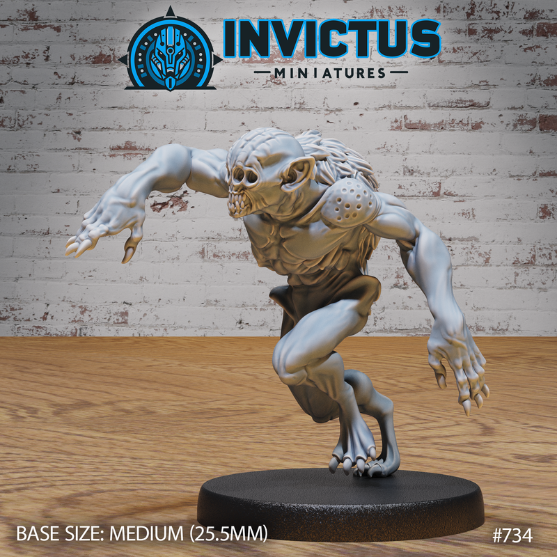 Space Ghul 3D-printed model