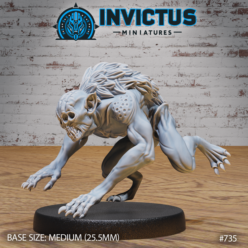 Space Ghul 3D-printed model