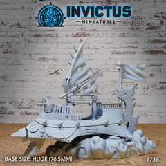 Flying Assault Vehicle 3D-printed model