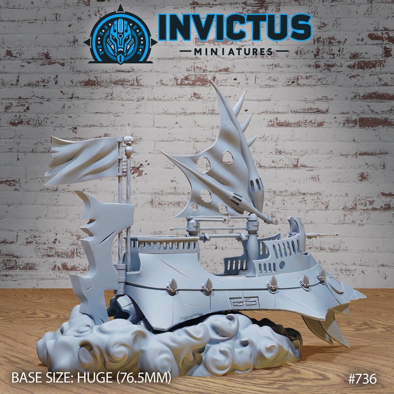 Flying Assault Vehicle 3D-printed model
