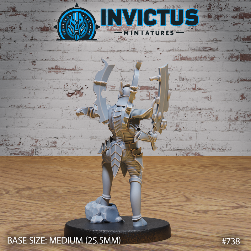 Assault Knight 3D-printed model