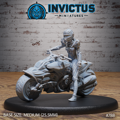 Racer Girl 3D-printed model