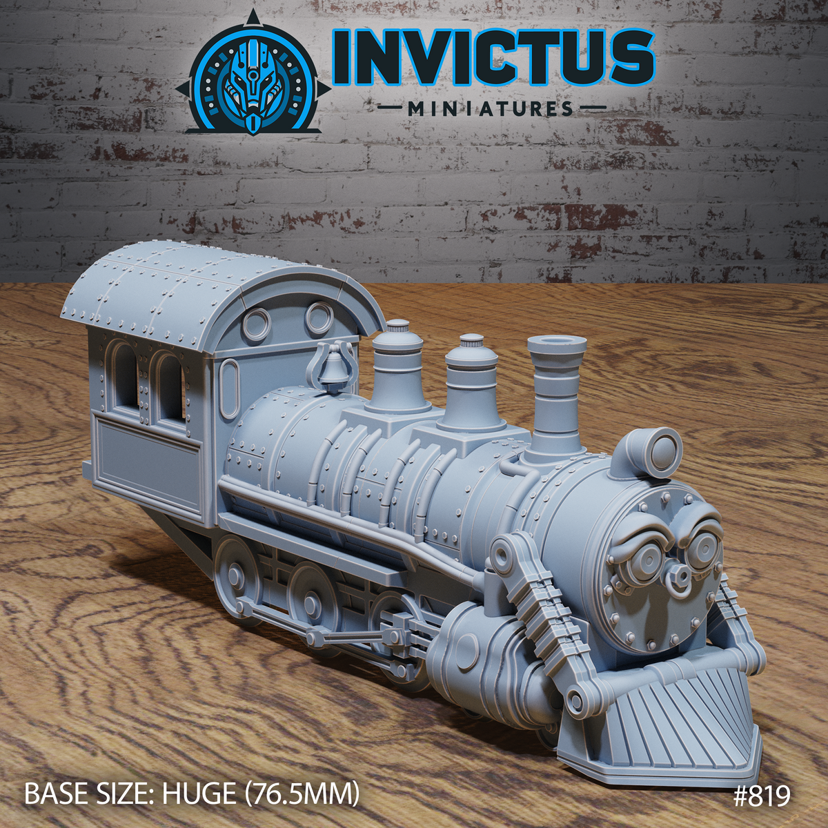 Nightmare Train 3D-printed model