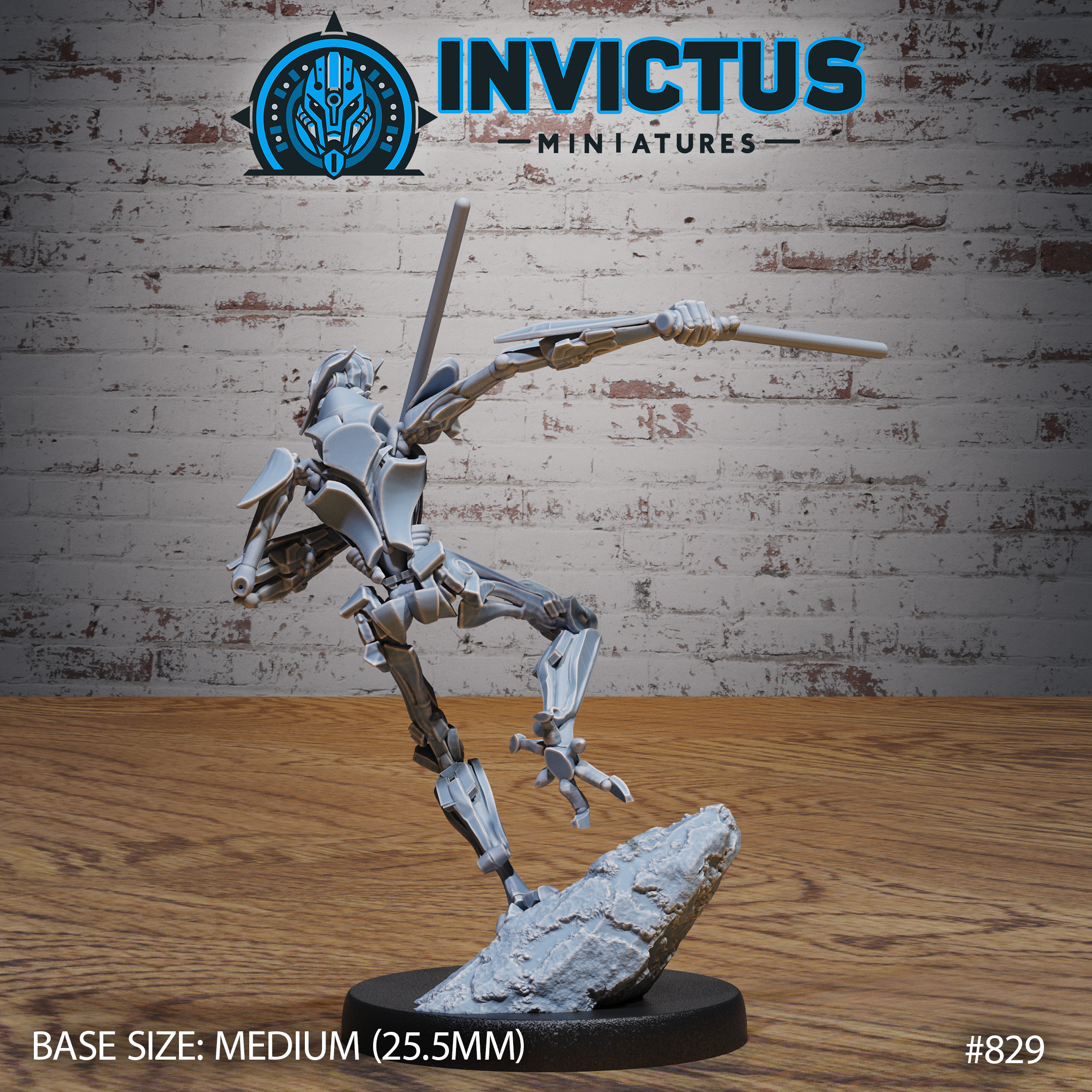 Robot General 3D-printed model