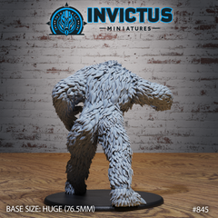 Space Yetti 3D-printed model