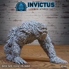 Space Yetti 3D-printed model