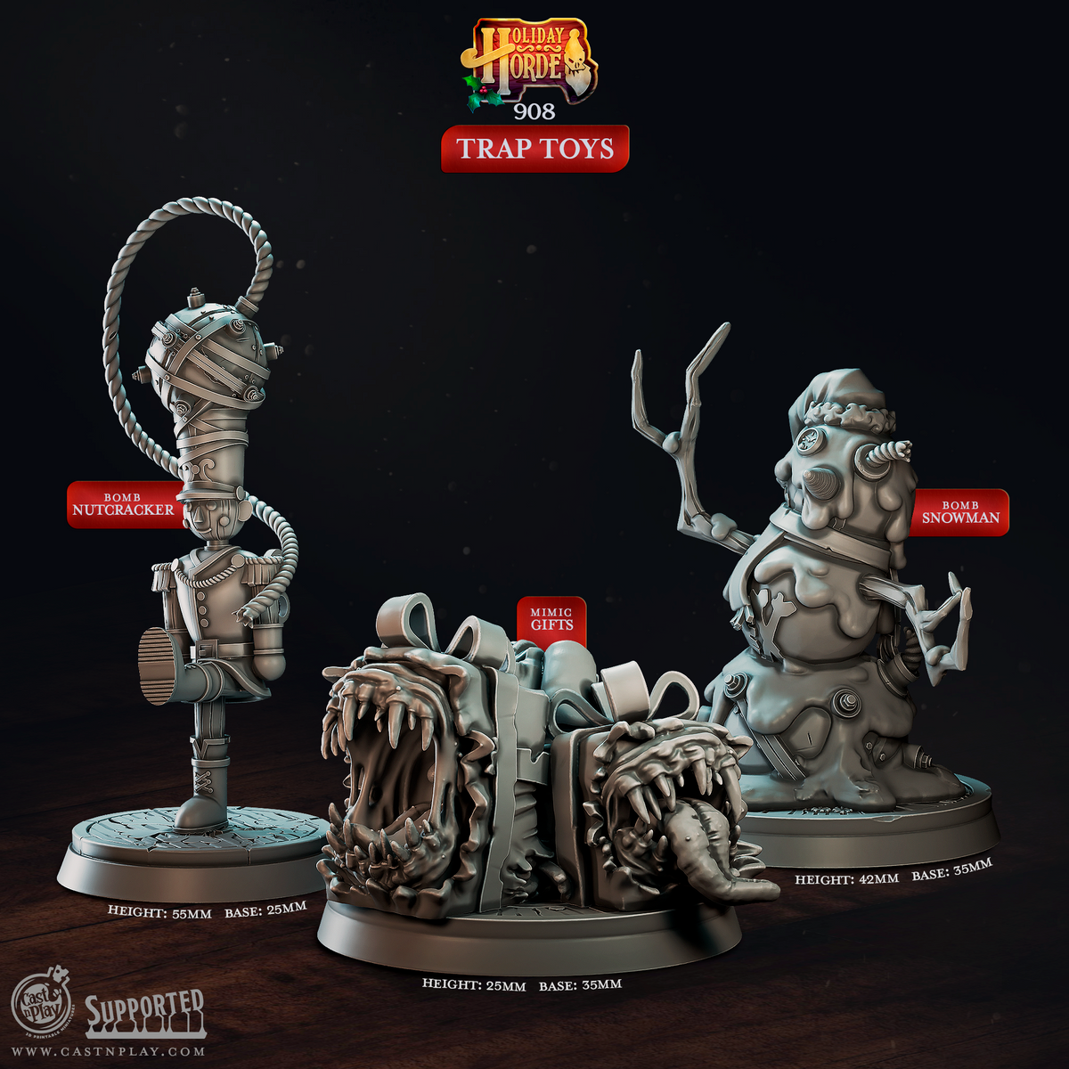 Trap Toys 3D-printed model