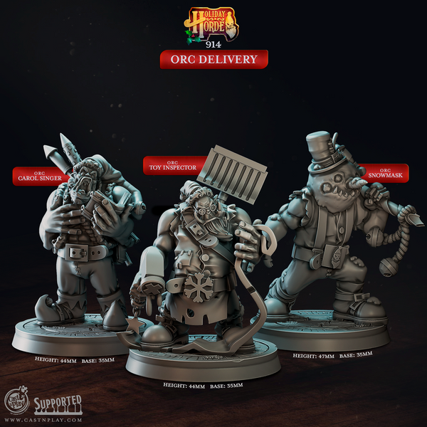 Orc Delivery 3D-printed model