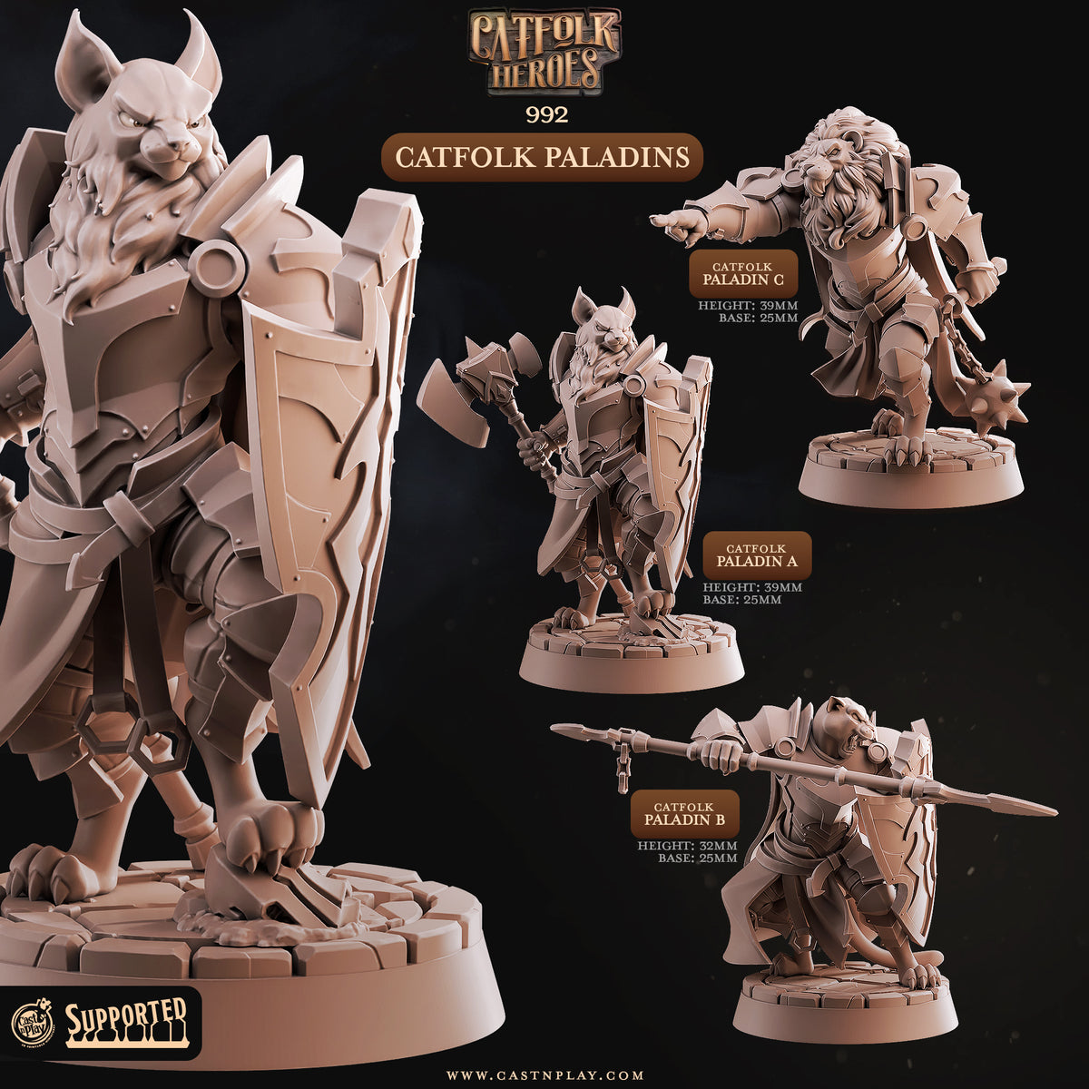 Catfolk Paladins