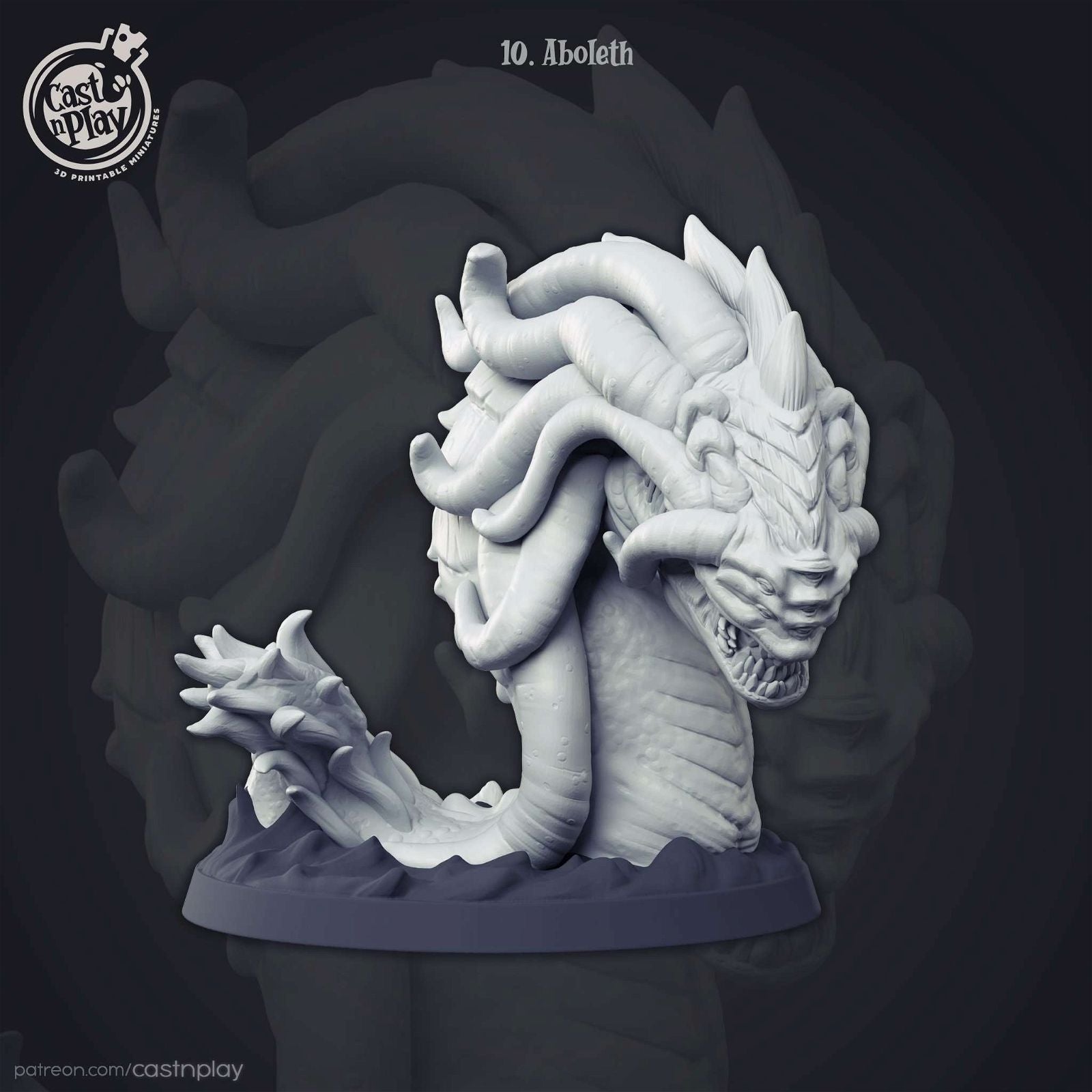 Aboleth - The Printable Dragon
